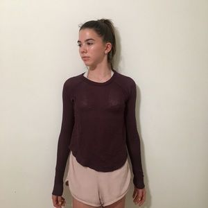 Knit long sleeve